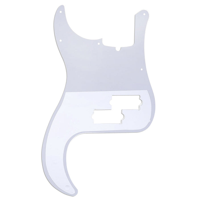 Musiclily Pro 13穴 PBプレベピックガード 4弦アメリカPrecision Bassプレシジョンベース用 4プライ エイジドホワイトパール