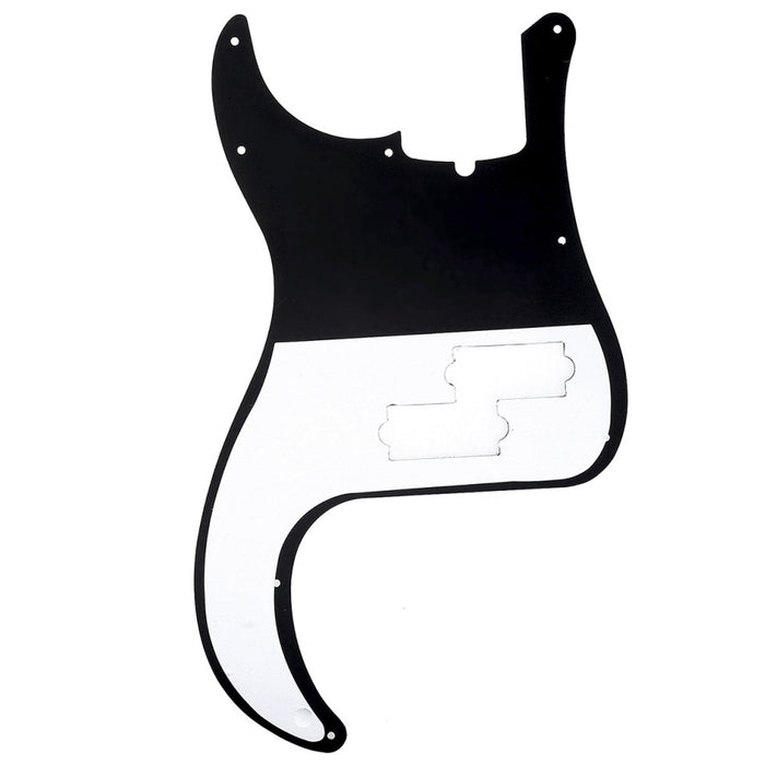 Musiclily Pro 13穴 PBプレベピックガード 4弦アメリカPrecision Bassプレシジョンベース用 4プライ エイジドホワイトパール