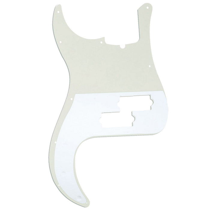 Musiclily Pro 13穴 PBプレベピックガード 4弦アメリカPrecision Bassプレシジョンベース用 4プライ エイジドホワイトパール