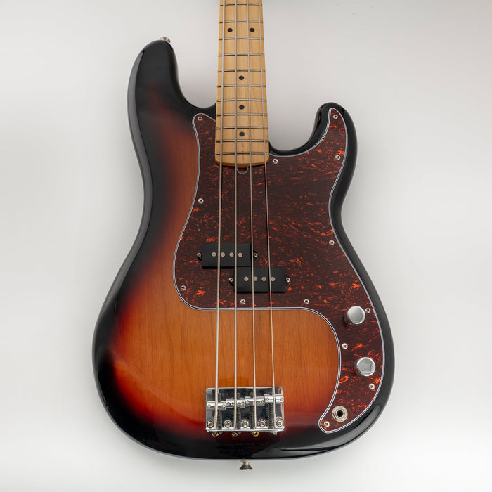 Musiclily Pro 13穴 PBプレベピックガード 4弦アメリカPrecision Bassプレシジョンベース用 4プライ エイジドホワイトパール