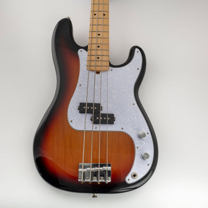 Musiclily Pro 13穴 PBプレベピックガード 4弦アメリカPrecision Bassプレシジョンベース用 4プライ エイジドホワイトパール