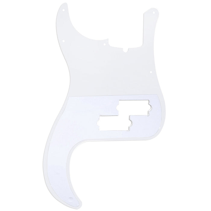 Musiclily Pro 13穴 PBプレベピックガード 4弦アメリカPrecision Bassプレシジョンベース用 4プライ エイジドホワイトパール