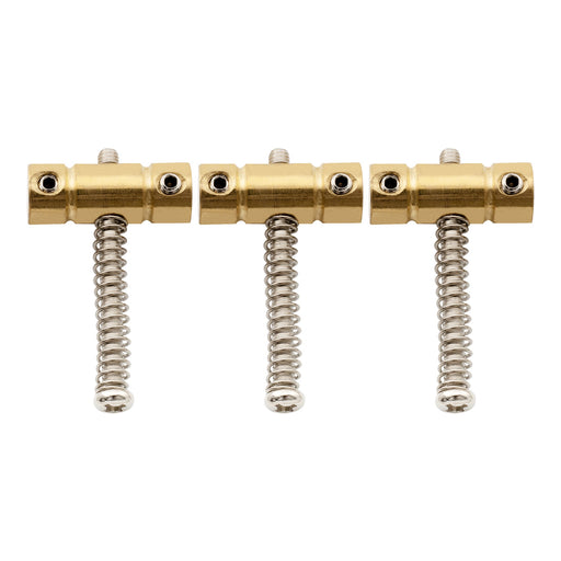 musiclily pro 10 8mm vintage brass guitar tele style bridge saddles set for tele style bridge mx1310cr 3