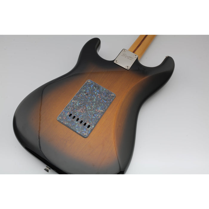 Application of musiclily pro 6 holes back plate tremolo cavity cover backplate for affinity series squier strat style guitar mx1323as
