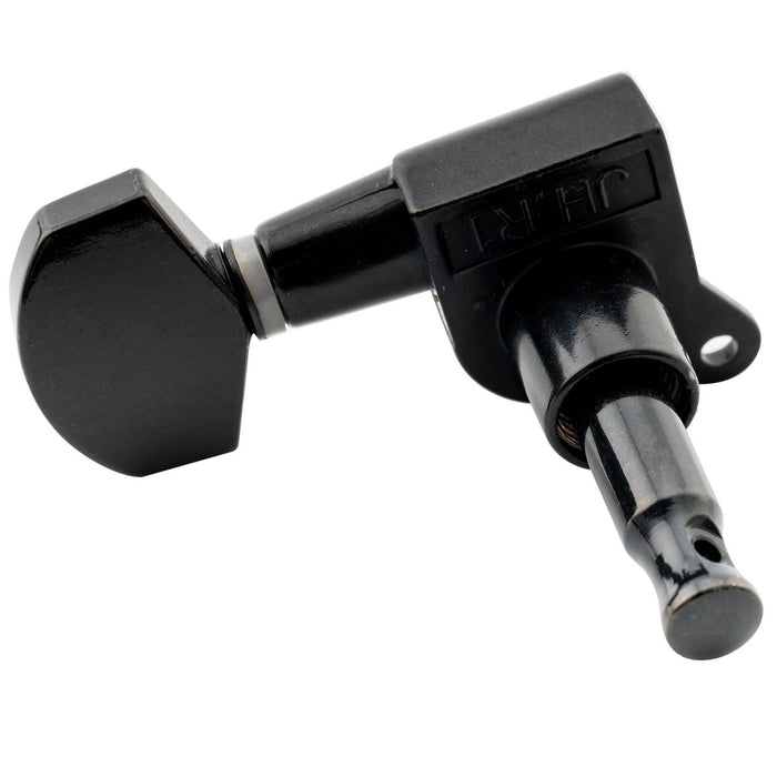 Musiclily Pro R15J 6-in-Reihe Gitarrenverschluss-Stimmgeräte Stimmstift-Maschinenkopf-Set für Fender Strat Tele Stil Gitarre