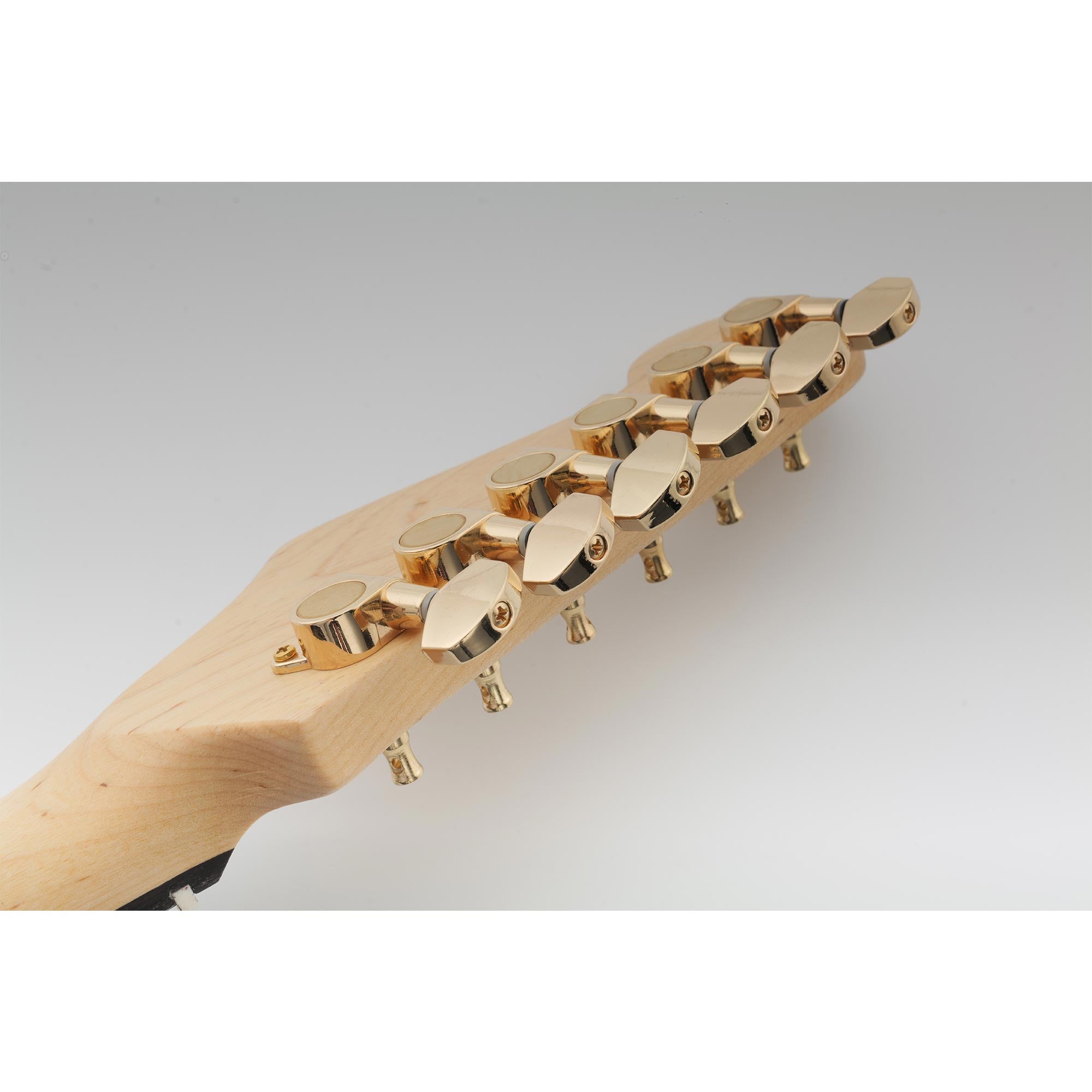 Musiclily Pro R15J-03 set di meccaniche sigillate a 6 in linea per chitarra, per stile Fender Strat Tele