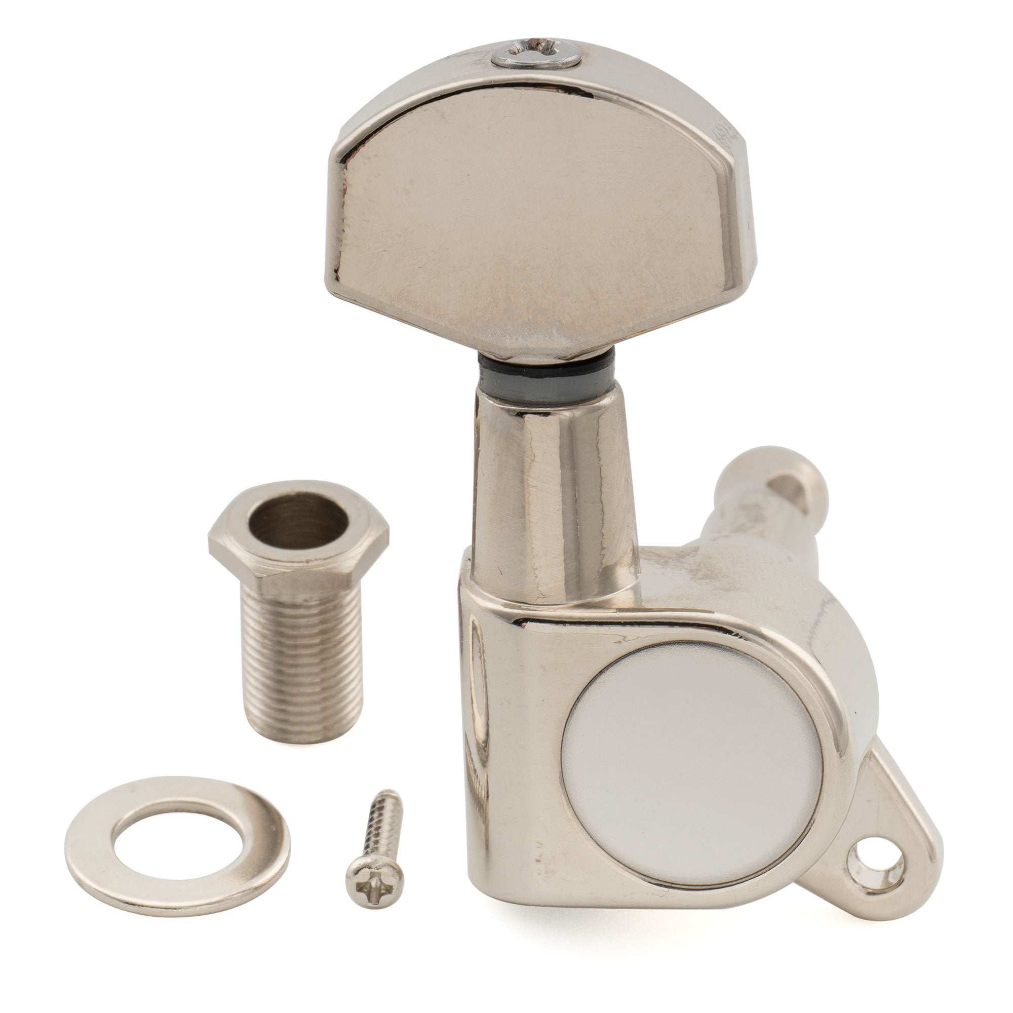 Musiclily Pro R15J-03 set di meccaniche sigillate a 6 in linea per chitarra, per stile Fender Strat Tele