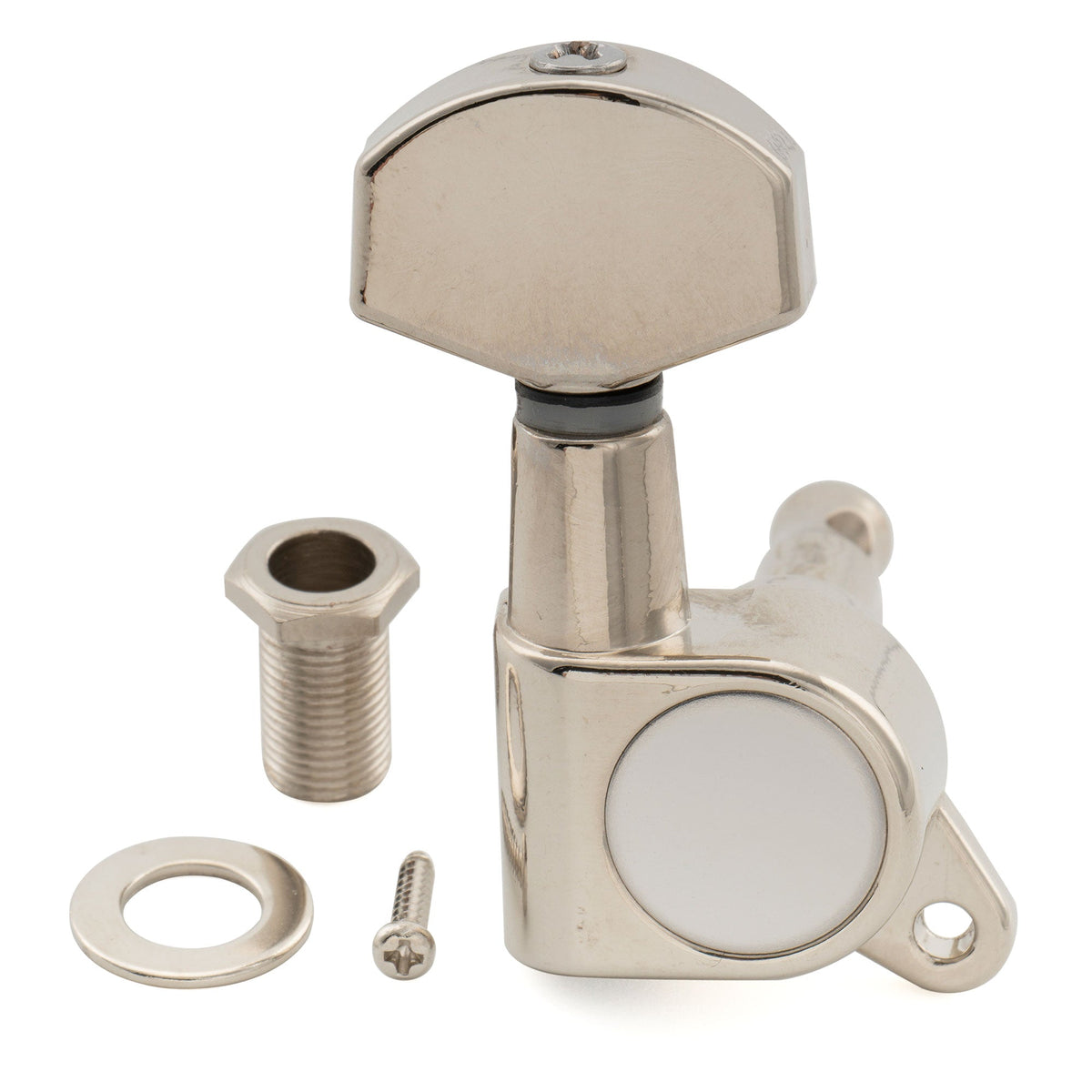 Musiclily Pro R15J-03 set di meccaniche sigillate a 6 in linea per chitarra, per stile Fender Strat Tele