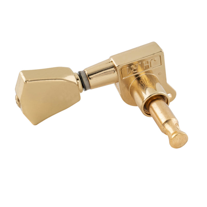 Musiclily Pro 3R3L 15:1 Rapporto Full Sigillati Testine di Regolazione Tasti con Pulsante Keystone Viti a 45 Gradi per Chitarra Acustica Elettrica