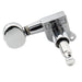 musiclily pro 6 in line guitar sealed tuners tuning keys pegs machine heads set for fender strat tele style guitar vintage oval button mx1347bk 6 details