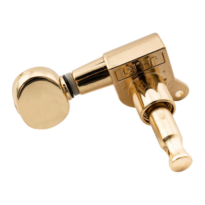 Musiclily Pro R15J 6インライン 15:1比率 完全密封ペグ チューナー ヘッド キー ヴィンテージオーバルボタン付き Strat/Teleスタイル用エレキギター用