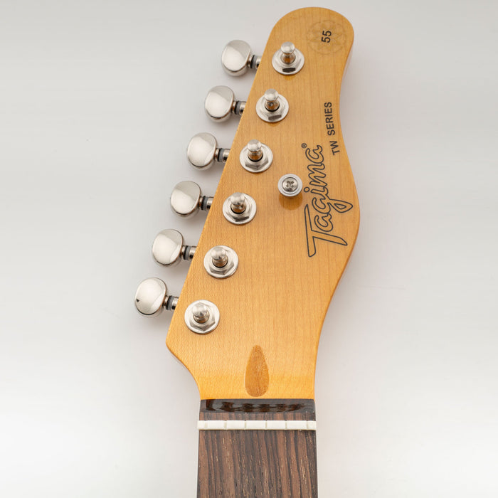 ミュージックリリー Pro R15J シングル 15:1 比率 完全密封式マシンヘッド ベースサイド チューナー チューニングペグ キー ヴィンテージオーバルボタン付き ストラト/テレキャスタータイプ エレキギター用