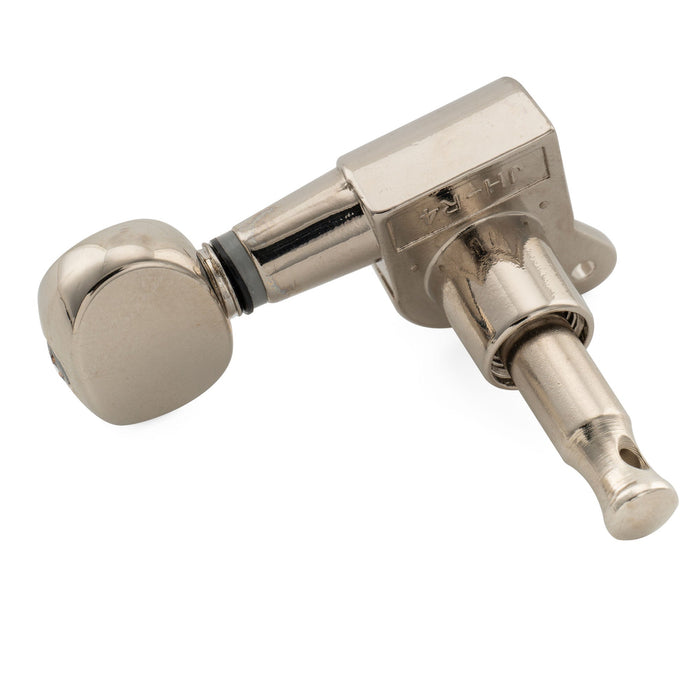 ミュージックリリー Pro R15J シングル 15:1 比率 完全密封式マシンヘッド ベースサイド チューナー チューニングペグ キー ヴィンテージオーバルボタン付き ストラト/テレキャスタータイプ エレキギター用