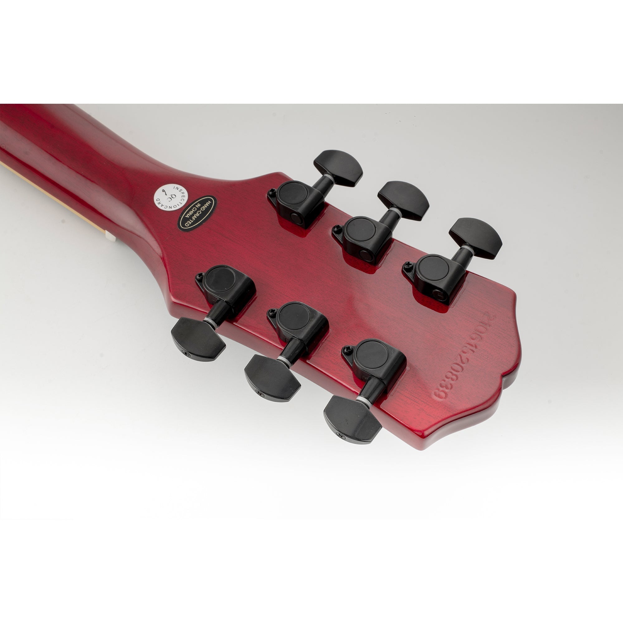 Musiclily Pro R15J-08 3R3L rapporto 15:1 coprimolle completamente sigillato con pulsante esagonale grande e vite a 90° per chitarra acustica ed elettrica