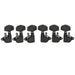 musiclily pro 3r3l 15 1 ratio full sealed machine heads tuners tuning pegs keys with big hex button right angle screw for acoustic electric guitar mx1348bk 3mx1349bk 3, black