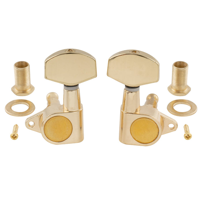 Part of musiclily pro 3r3l 15 1 ratio full sealed machine heads tuners tuning pegs keys with big hex button right angle screw for acoustic electric guitar mx1348bk 3mx1349bk 3