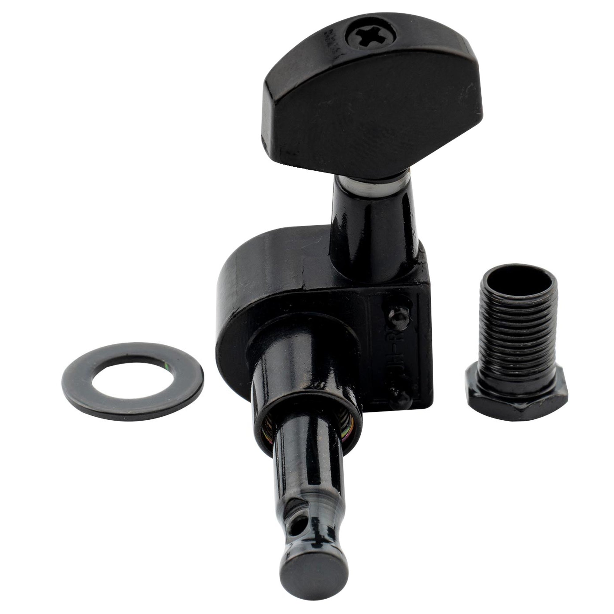 Musiclily Pro R15J-09 6-in-line 15:1 Rapporto 2-pin coprimolle completamente sigillate con pulsante esagonale per chitarra elettrica stile SQ Strat Tele