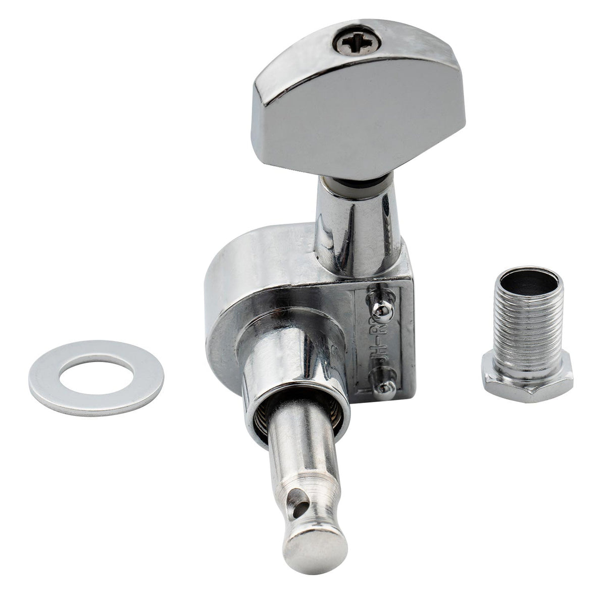 Musiclily Pro R15J-09 6-in-line 15:1 Rapporto 2-pin coprimolle completamente sigillate con pulsante esagonale per chitarra elettrica stile SQ Strat Tele
