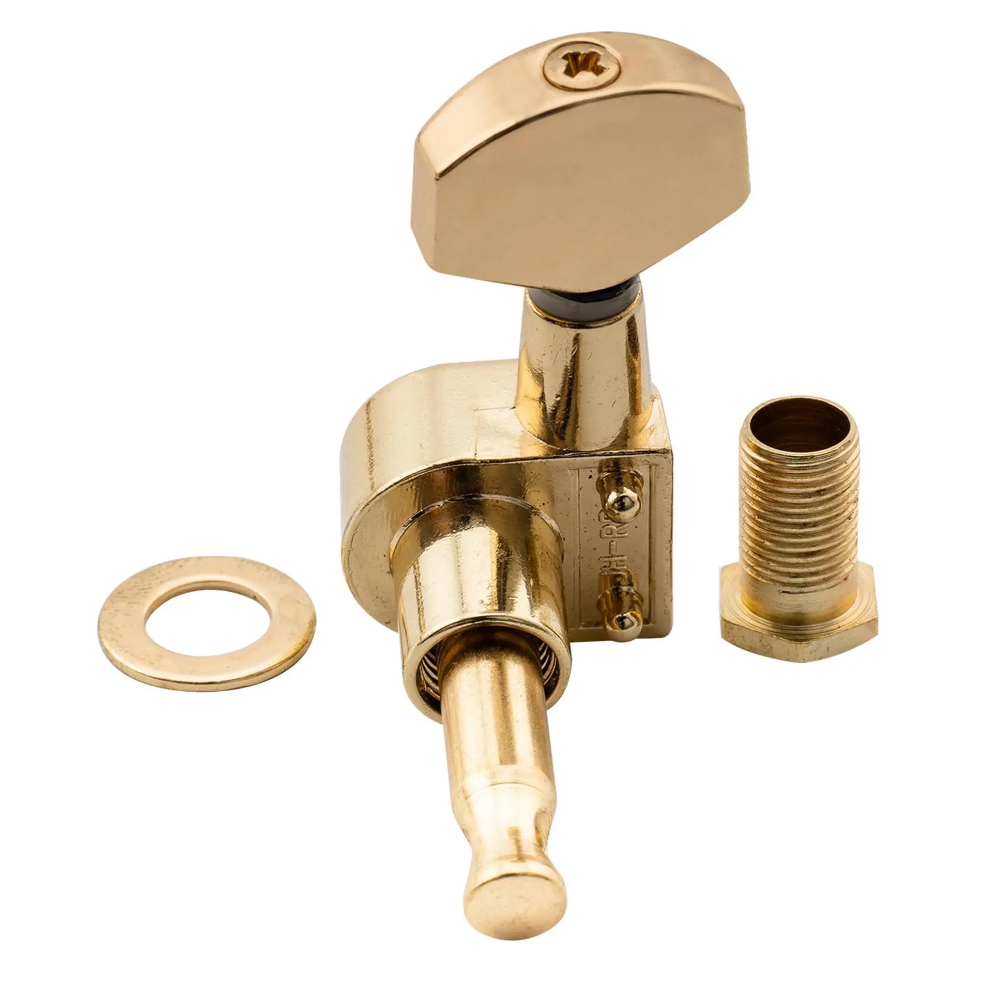 detail of musiclily pro 6 in line 15 1 ratio 2 pin full sealed machine heads tuners tuning pegs keys with hex button for sq strat tele style electric guitar mx1350 6p