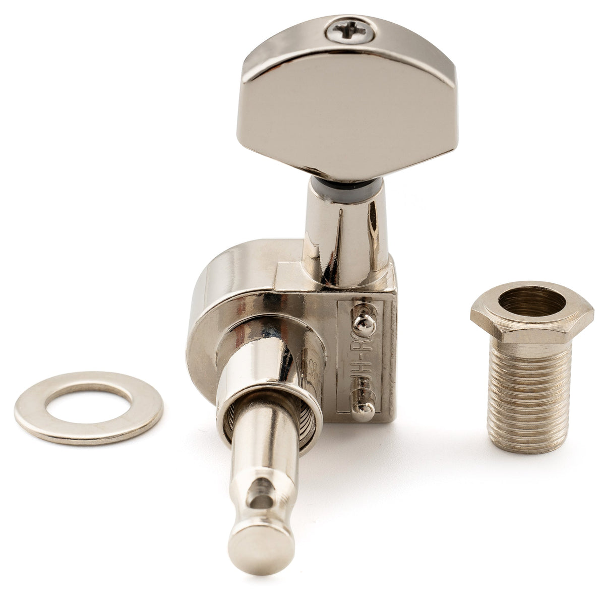 Musiclily Pro R15J-09 6-in-line 15:1 Rapporto 2-pin coprimolle completamente sigillate con pulsante esagonale per chitarra elettrica stile SQ Strat Tele