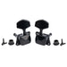 detail of musiclily pro 3r3l 15 1 ratio semi closed machine heads tuners tuning pegs keys with big hex button for acoustic electric guitar mx1351 3mx1352 3p