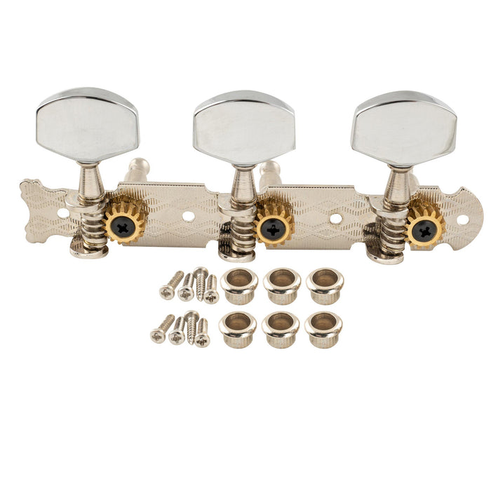 Part of musiclily pro 3 on a plate acoustic guitar machine heads tuners tuning keys pegs set mx1354nkp