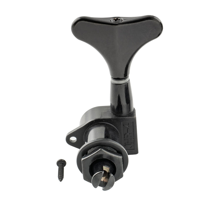 Musiclily Pro Single 17:1 Ratio Full Sealed Machine Head Bass Side Tuner Tuning Peg Key with Y-Style Button for Electric Bass