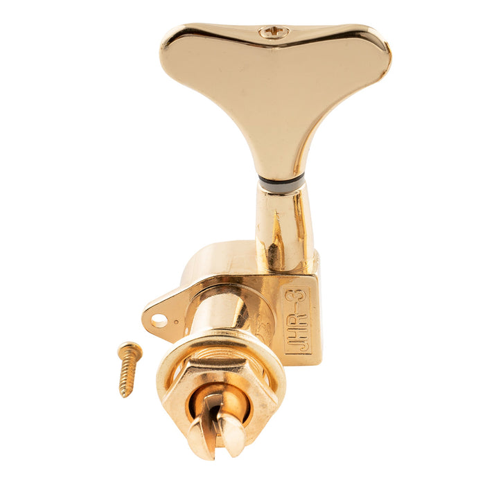 Clavijas de afinación selladas Musiclily Pro 4 en línea para bajos de jazz de precisión, juego de clavijas de afinación para bajos eléctricos de 4 cuerdas