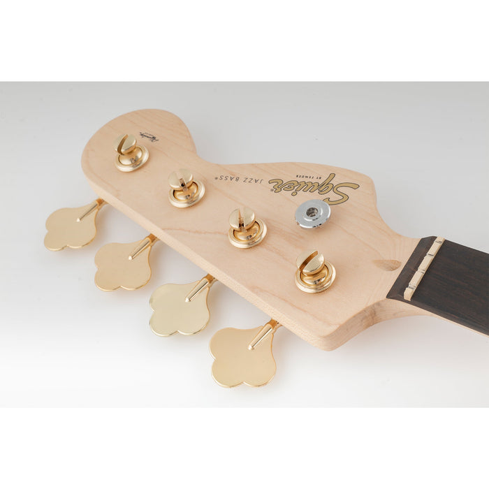 Musiclily Pro Single 19:1 Ratio Open Gear Machine Head Bass Side Tuner Tuning Peg Key with Clover Button for Electric Bass