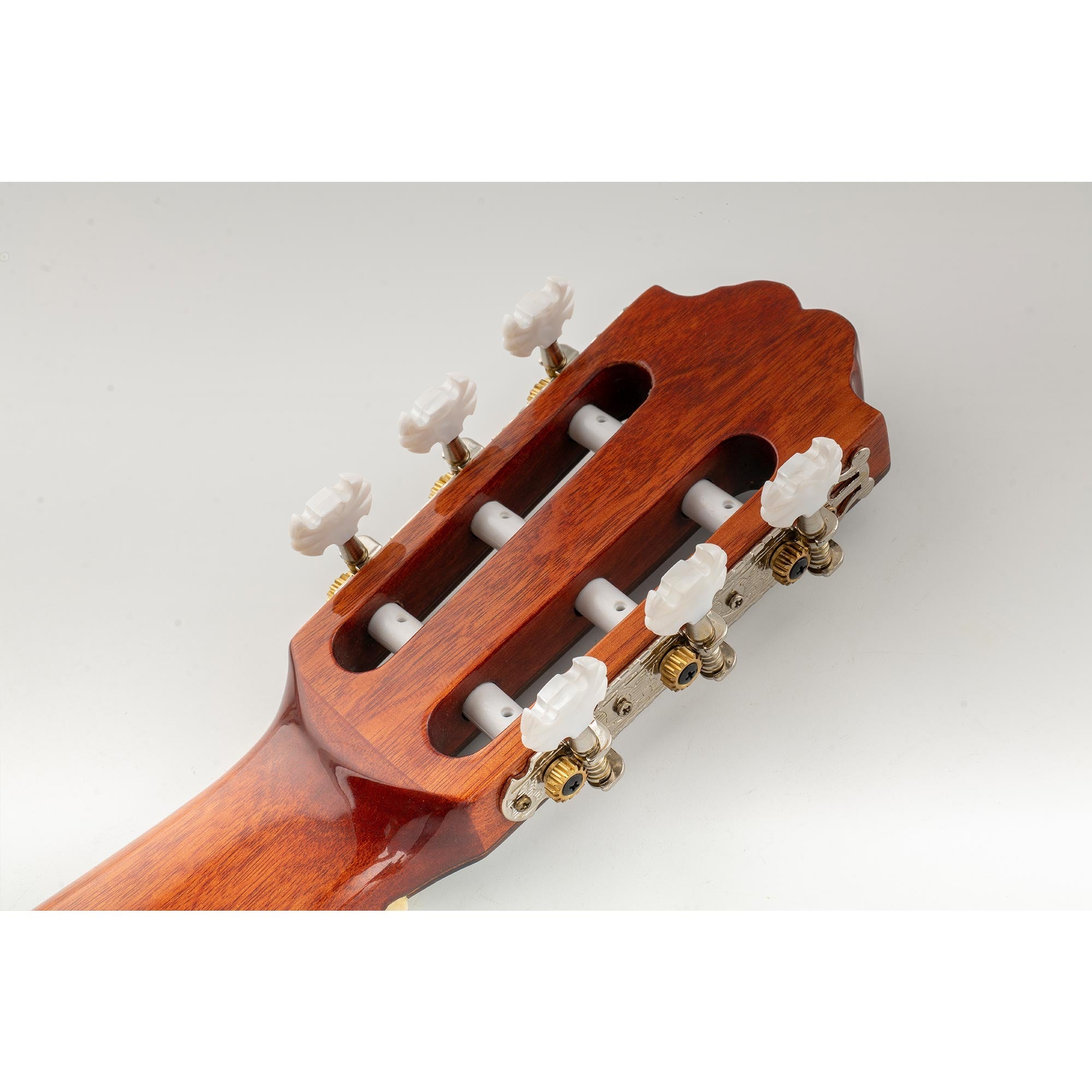Musiclily Pro 3 on a Plate Lyra Style Classical Guitar Machine Heads Butterfly Button Tuning Pegs Keys Tuners Set