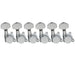 musiclily pro 6 in line guitar locking tuners tuning pegs keys machine heads set for strat tele style guitar mx1368 6p, chrome