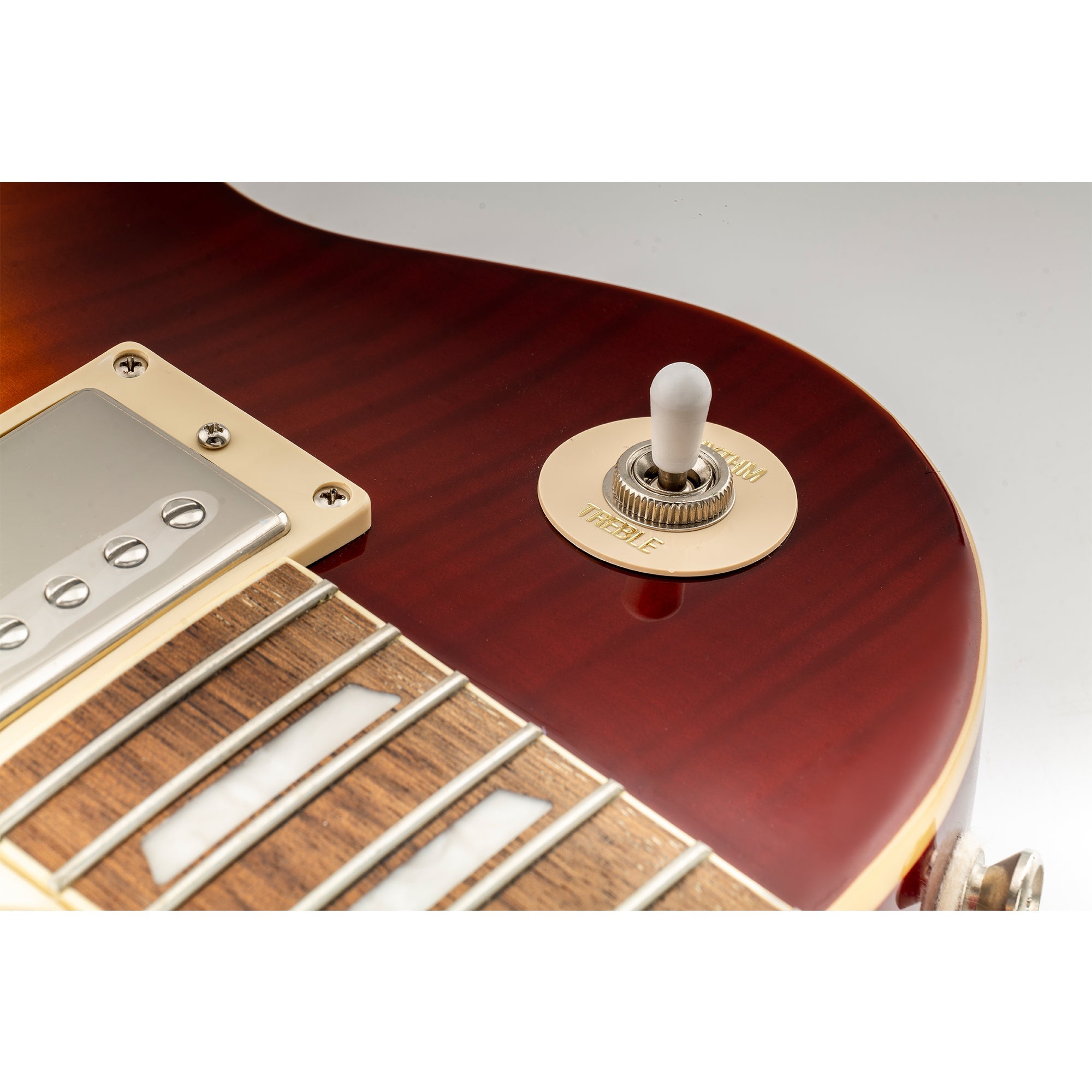 Musiclily Pro Zollgröße Gewinde Kunststoff Gitarren Kippschalter Tipps für LP-Stil, 2er Set 