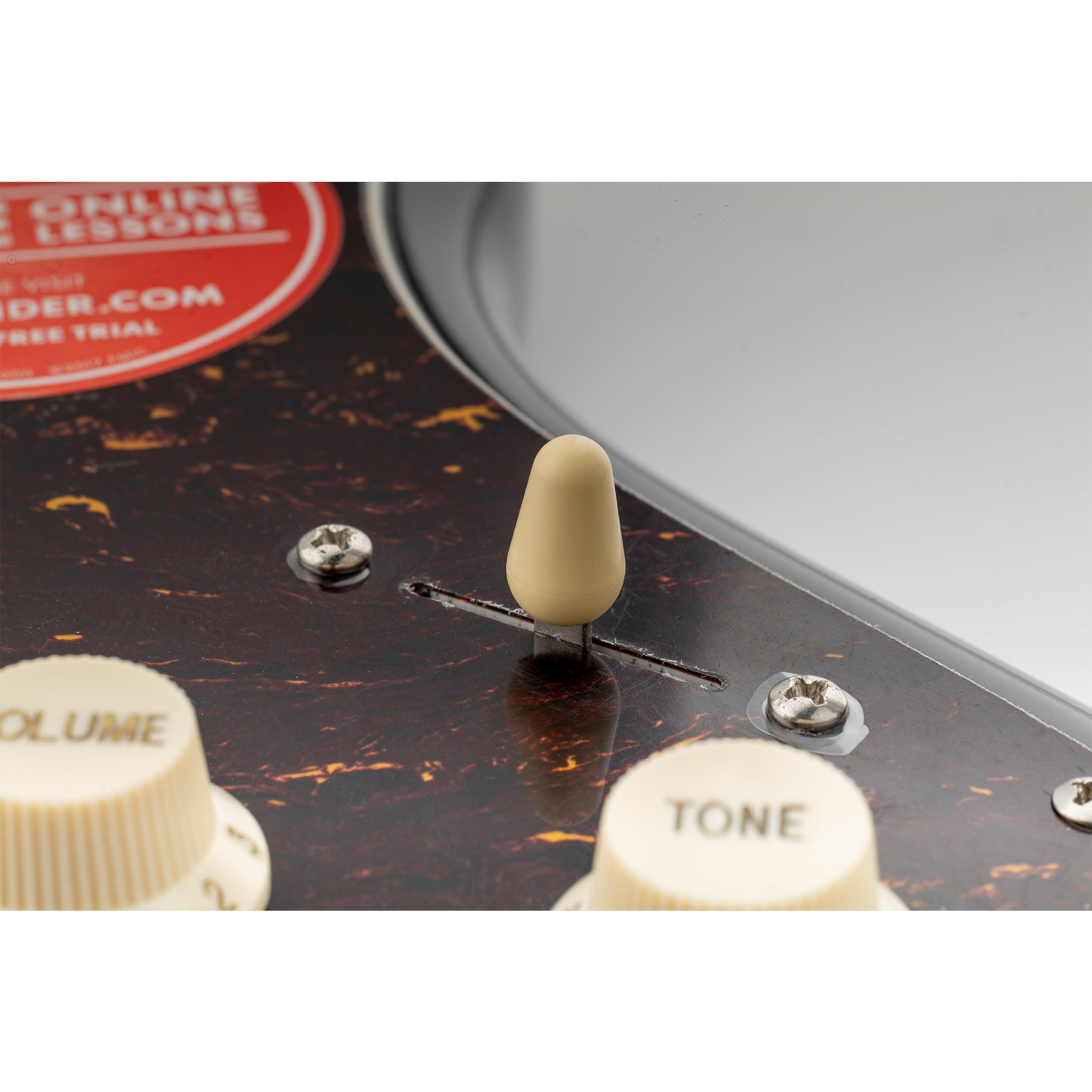 Musiclily Pro Inch Size Guitar 5-Way Lever Switch Tips for USA Fender Strat Tele Style Guitar, Set of 2