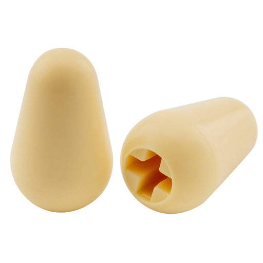 musiclily pro inch size guitar 5 way lever switch tips for usa fender strat tele style guitar mx1373 2p, cream