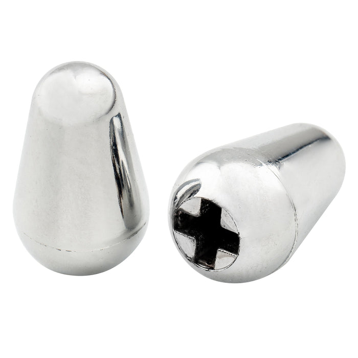 musiclily pro inch size guitar 5 way lever switch tips for usa fender strat tele style guitar mx1373 2p, chrome