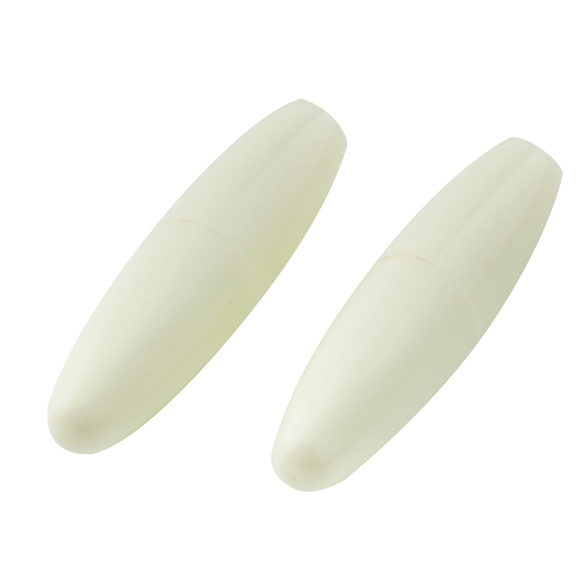 Musiclily Pro Kunststoff-Gitarren-Tremoloarmspitzen, Whammy-Bar-Knöpfe für USA/Mexiko Strat-Style-Gitarren, Set von 2