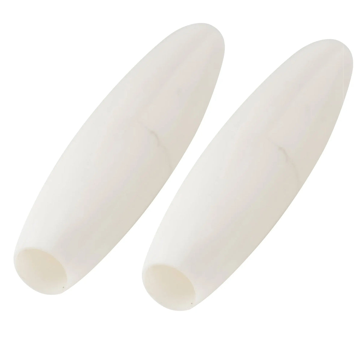 musiclily pro plastic guitar tremolo arm tips whammy bar knobs for usa mexico strat style guitar mx1374 2p, white