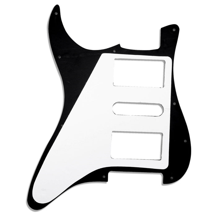 Musiclily Pro 11 Hole HSH Guitar Strat Pickguard for Fender American/Mexican Standard Stratocaster Modern Style, 3Ply/4Ply