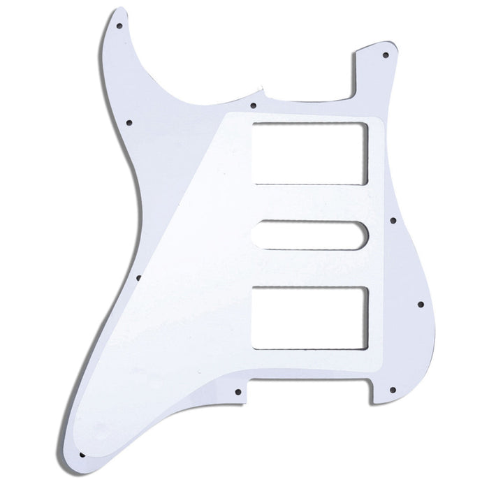 Musiclily Pro 11 Hole HSH Guitar Strat Pickguard for Fender American/Mexican Standard Stratocaster Modern Style, 3Ply/4Ply