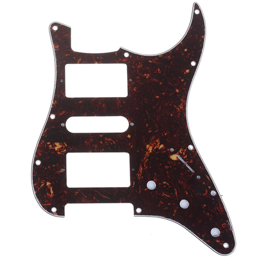 musiclily pro 11 hole hsh guitar strat pickguard for fender american mexican standard stratocaster modern style 3ply 4ply mx1378p, tortoise shell