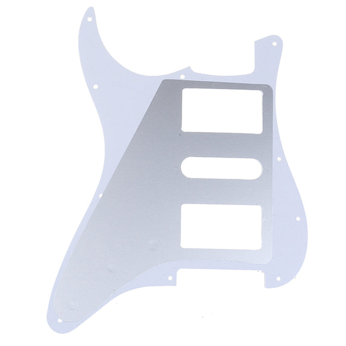 Musiclily Pro 11 Hole HSH Guitar Strat Pickguard for Fender American/Mexican Standard Stratocaster Modern Style, 3Ply/4Ply