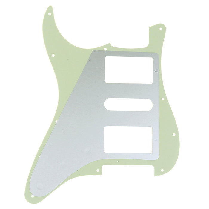 Musiclily Pro 11 Hole HSH Guitar Strat Pickguard for Fender American/Mexican Standard Stratocaster Modern Style, 3Ply/4Ply