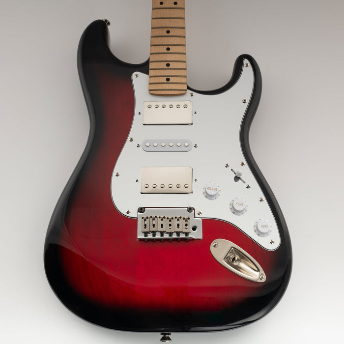 Musiclily Pro 11 Hole HSH Guitar Strat Pickguard for Fender American/Mexican Standard Stratocaster Modern Style, 3Ply/4Ply