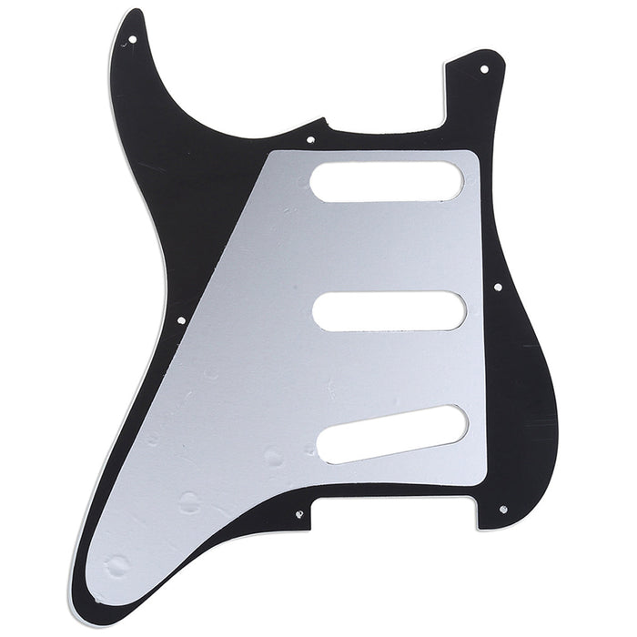 Musiclily Pro 8穴 50s 57 ヴィンテージスタイル SSS STピックガード アメリカStratストラトエレキギター用 3プライ エイジドホワイト