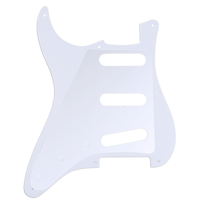 Musiclily Pro 8穴 50s 57 ヴィンテージスタイル SSS STピックガード アメリカStratストラトエレキギター用 3プライ エイジドホワイト