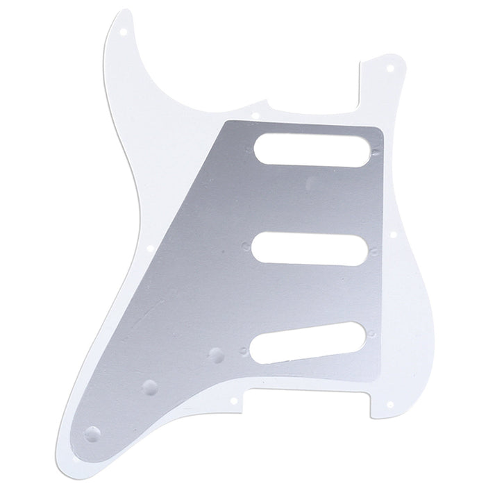 Musiclily Pro 8穴 50s 57 ヴィンテージスタイル SSS STピックガード アメリカStratストラトエレキギター用 3プライ エイジドホワイト