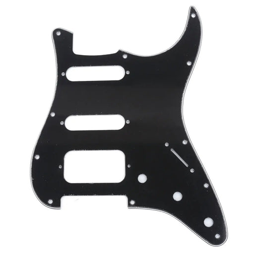 Musiclily Pro 11-Hole Round Corner HSS Guitar Strat Pickguard for USA/Mexican Strat 2-screw Humbucking Open Pickup Musiclily Pro