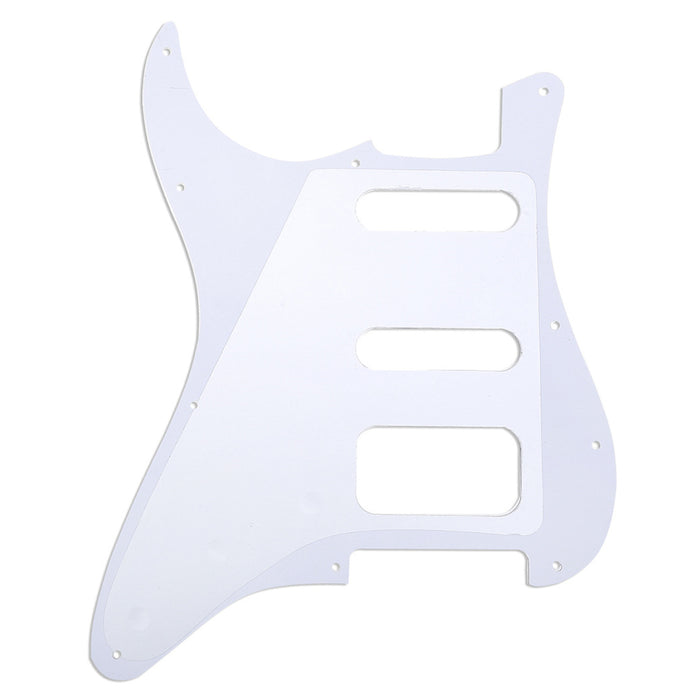 卸売-Musiclily Pro 11穴 ラウンドコーナー HSS ギター ストラト ピックガード アメリカ製/メキシコ製ストラト用 2ビス ハムバッキング オープンピックアップ対応