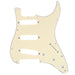 musiclily pro 11 hole 62 vintage style sss strat guitar pickguard for american stratocaster 62 3ply 4ply mx1387p cream