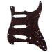 musiclily pro 11 hole 62 vintage style sss strat guitar pickguard for american stratocaster 62 3ply 4ply mx1387p, tortoise shell
